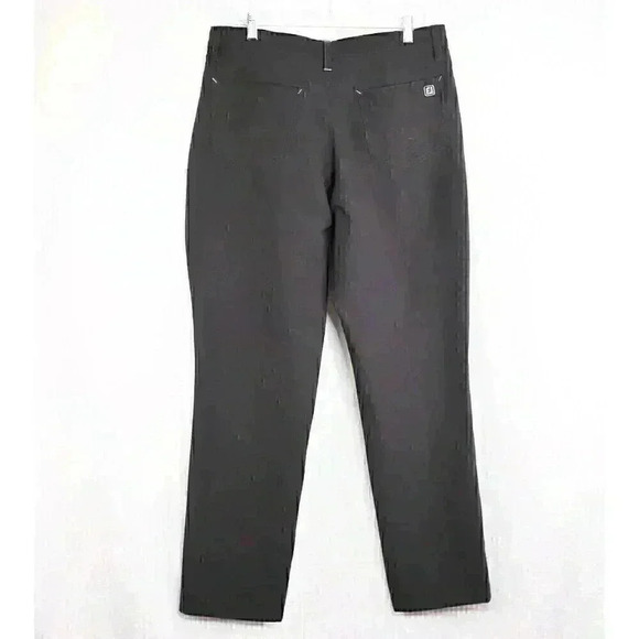 Foot Joy FJ Golf Pants Men’s Athletic Fit Size 35X32 Black Stretch Sports - Picture 5 of 12
